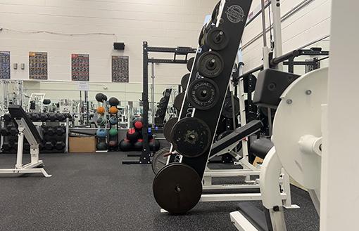weights at the welsspring fitness center